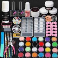 💅 complete maange acrylic nail kit: glitter powder, liquid set & professional tools for stunning nail art and professional manicure logo