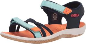 img 4 attached to KEEN Verano Hydrangea Evening Primrose Boys' Sandal Shoes