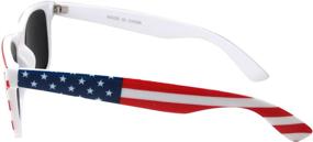 img 1 attached to 🕶️ GrinderPUNCH Classic American Sunglasses: Unisex Accessories for Boys and Girls