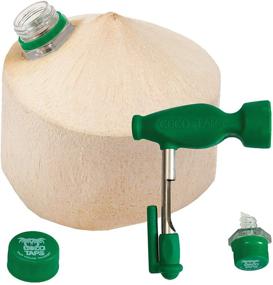 img 4 attached to 🥥 CocoTaps Coconut Tapper: Effortless Opening Tool + Innovative Sealing Taps for Long-lasting Fresh Coconut Water