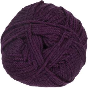 img 1 attached to Gorgeous Grape-Colored Red Heart Soft Yarn: Perfect for Cozy DIY Projects