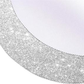 img 2 attached to ✨ Enhance your Dining Experience with Glittering Sparkling Kitchen Chrismats Placemats