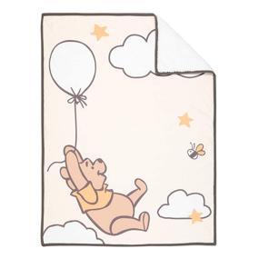 img 2 attached to 🧸 Disney Baby Winnie The Pooh Picture Perfect Sherpa Baby Blanket by Lambs & Ivy: A Cozy and Adorable Must-Have