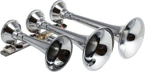 img 3 attached to 🔊 Chrome Kleinn Air Horns HK8 Complete Triple Train Horn System: Superior Sound and Style