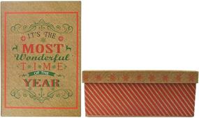 img 2 attached to 10 праздничных коробок для подарков: различных размеров для предпраздничной подготовки - Рождественская коллекция Санты!