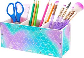 img 4 attached to ICOSY Organizer Cosmetic Supplies Classroom Storage & Organization and Office Storage & Organization