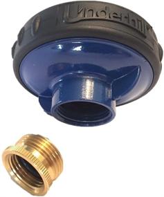 img 1 attached to 🚿 Solid Metal Showerhead Hose Nozzle by Underhill - SHN-75 RainPro, 3/4-Inch Hose Thread