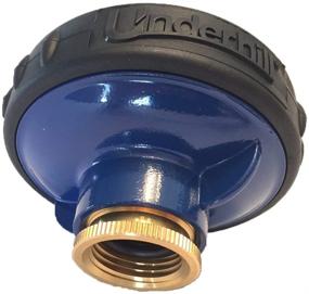 img 2 attached to 🚿 Solid Metal Showerhead Hose Nozzle by Underhill - SHN-75 RainPro, 3/4-Inch Hose Thread