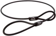 🚲 planet bike wheel tether cable - black, 5mm x 31in logo