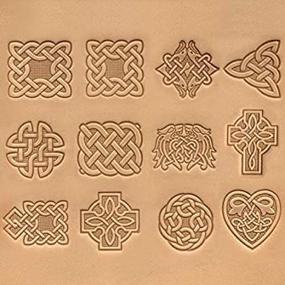 img 4 attached to Celtic Stamp Set Leather Leathercraft