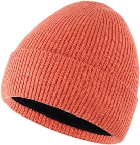 img 4 attached to Warm and Cozy Connectyle Kids Beanie Hat: Fleece Lined Knit Cap for Boys and Girls in Winter