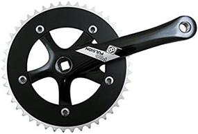 img 1 attached to 🚀 Enhanced SEO: Black Origin8 Pro Pulsion Single Speed Crankset