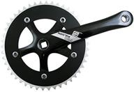 🚀 enhanced seo: black origin8 pro pulsion single speed crankset logo