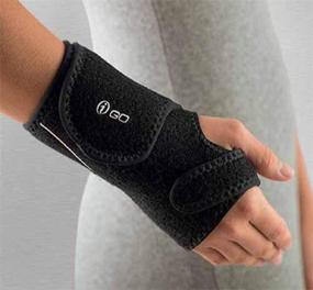 img 1 attached to Left Wrist Support Size Black