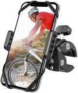 🚲 360 rotation bike phone mount: secure & reliable holder for iphone 12/11 pro, samsung galaxy - universal motorcycle phone mount logo