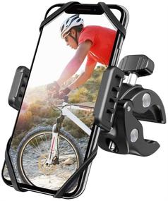 img 4 attached to 🚲 360 Rotation Bike Phone Mount: Secure & Reliable Holder for iPhone 12/11 Pro, Samsung Galaxy - Universal Motorcycle Phone Mount