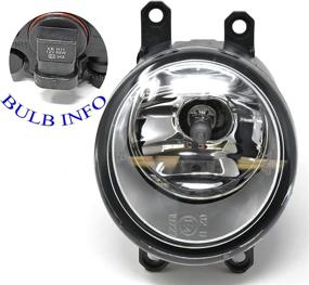 img 1 attached to FL7011 Clear Fog Lights Bumper Lamps Kit with Switch Wiring for RP Remarkable Power 2007 2008 2009 Camry