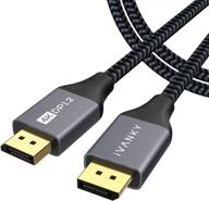 braided high speed displayport cable: perfectly compatible with display devices логотип