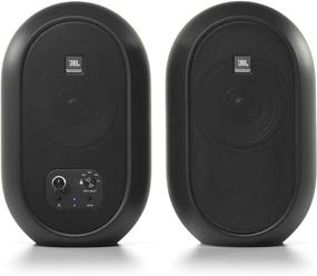 img 4 attached to JBL Professional 1 Series 104-BT Compact Desktop Bluetooth Reference Monitors: Sleek Black Pair