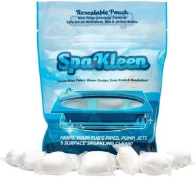 img 4 attached to SpaKleen Jetted Tub Cleaner: Enhance Your Jacuzzi, Bathtub, and Whirlpool Experience with Septic Safe Formula - 10 Pouches for 10 Deep Cleanings, Made in The USA