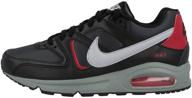 stylish and comfortable: nike men's sneakers in black and gray for athletic performance логотип