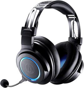 img 3 attached to 🎧 Audio-Technica ATH-G1WL Wireless Gaming Headset for Laptops, PCs, & Macs - 2.4GHz, 7.1 Surround Sound, USB Type-A, Black (Adjustable)