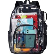 🎒 transparent college backpacks for kids' backpacks - enhance visibility and security with clear backpacks logo