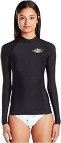 img 1 attached to 🌊 Stylish and Protective: Billabong Women's Surf DayZ Pf Long Sleeve Rashguard - Discover the Perfect Surf Companion!