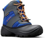 👞 кроссовки columbia youth waterproof winter compass для мальчиков для активного отдыха на улице. логотип