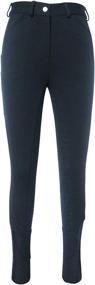 img 2 attached to 👖 Enhance Your Riding Comfort with HR Farm Ladies Side Pocket Full Seat Silicone Women Riding Breeches