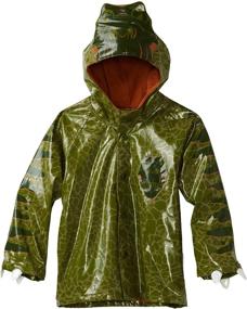 img 2 attached to 🦖 Little Dino Rain Coat for Boys by Western Chief