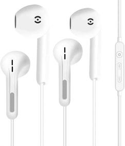 img 4 attached to 🎧 Premium Wired Earbuds for iPhone Headphone - Noise Isolation, Volume Control, and Voice Answering - Compatible with iPhone 12/12 Pro/SE/11/11 Pro/XR/XS/8 Plus/7 Plus
