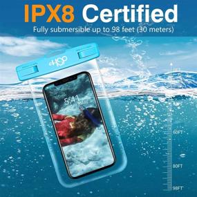 img 2 attached to HeySplash Waterproof Underwater Bathing Compatible