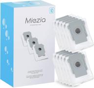 🧹 miezia vacuum bags - compatible for roomba i, s, and j series - replacement parts bags for roomba i7, i7+, i7plus, j7, j7+i3, i4, i6, i8, s9 - clean base automatic dirt disposal bags - 10 pack логотип