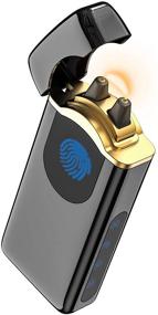 img 4 attached to 🔥 USB Rechargeable Plasma Electric Cool Lighter - Big Arc Lighter with Magical 'Flame' (Black)