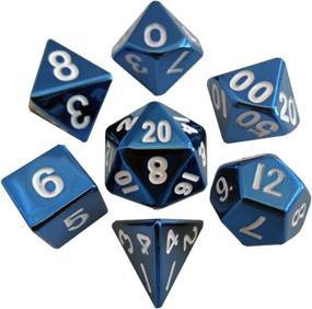 img 1 attached to Blue 16Mm Polyhedral Dice Set Full