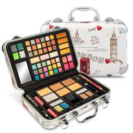 💄 vokai makeup kit gift set - travel case with 41 eye shadows, 4 blushes, 5 bronzers, 7 body glitters, and more! logo