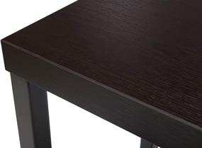 img 1 attached to OFM Collection Modern Espresso 70002 BLK ESP Furniture for Entryway Furniture