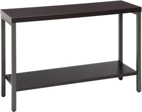 img 4 attached to OFM Collection Modern Espresso 70002 BLK ESP Furniture for Entryway Furniture