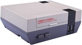 img 2 attached to 🎮 Улучшенный корпус Retroflag NESPi Case+ с проводными геймпадами USB, охлаждающим вентилятором и теплопроводящими накладками для RetroPie Raspberry Pi 3/2 Model B и Raspberry Pi 3B+