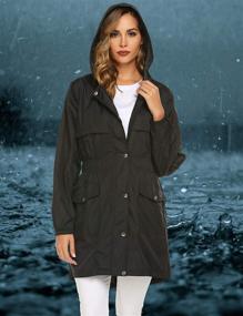 img 3 attached to 🌧️ Avoogue Women's Lightweight Outdoor Raincoat - Waterproof Clothing for Coats, Jackets & Vests