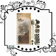 tim holtz stampers collection stencil scrapbooking & stamping in scrapbooking embellishments logo