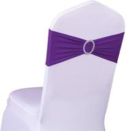 💜 elastic spandex purple wedding decoration by sinssowl logo