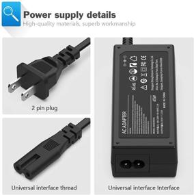 img 1 attached to 💻 High Quality 45W Laptop Adapter Charger for HP Stream 360 11 13 14 with 19.5V 2.31A Power Supply Cord