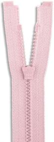 img 2 attached to 🧵 LAKESSTORY 22 inch Pink Zipper made of Molded Plastic - Perfect for Sewing Crafts with Zipper