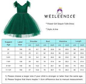 img 3 attached to 👑 Burgundy Weileenice Princess Costume: Girls' Clothing Dresses 5-6 Years – A Royal Delight!