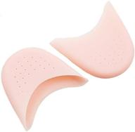 🩰 1pair soft silicone gel toe caps for girls and women's ballet pointe dance shoes - athlete shoe pads логотип