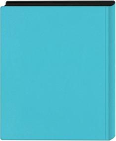 img 2 attached to 📸 Pioneer Photo Albums KZ-46 Aqua Blue - Compact Frame Cover Photo Album, 4" x 6" - Preserve Your Cherished Memories