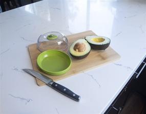 img 1 attached to 🥑 Keep Your Avocado Fresh with MSC International Joie Avocado Pod Food Saver - 12oz Capacity, Green'