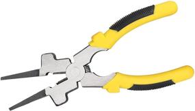 img 2 attached to 🔧 High-Quality MIG Multi-Function Welding Pliers - Anti-Rust Yellow Welding Tongs and Clip Tools